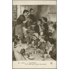 Salon - J. Geoffroy : A La Cantine (Ecole Maternelle)
