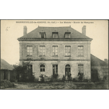 Manneville-La-Goupil : La Mairie - Ecole de Garçons