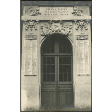 Anciens élèves de l'école Pouchet morts pour la patrie