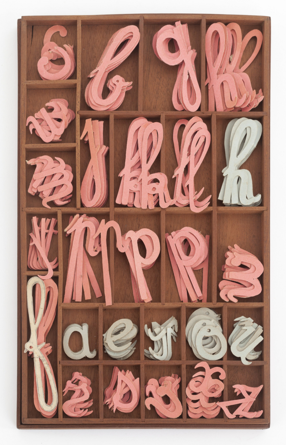 Lettres mobiles : Matériel Montessori