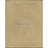 Cahier de récitations. Lycée Jeanne d'Arc de Rouen
