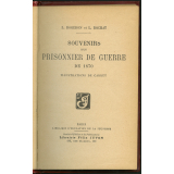 Souvenirs d'un prisonnier de guerre de 1870