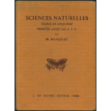 Sciences naturelles : classe de cinquième, première année des E.P.S
