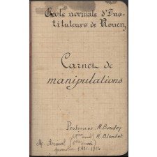 Carnet de manipulations