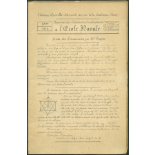 Journal des examens d'admission à l'Ecole Navale. Suite des examens par M. Guyou. 1899 n°4 