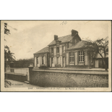 Thiergeville : La Mairie et l'Ecole
