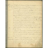 Mécanique, cours du professeur Koenigs. Cahier n°1