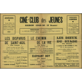 Ciné-Club des Jeunes : saison 1949-50 (2e année)