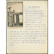 La grande pêche - Réalisation d'un numéro de la Bibliothèque de Travail par la classe de fin d'études de l'école Jules Ferry à Fécamp - Le trancheur