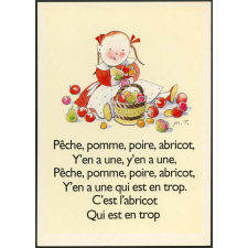 Pêche, pomme, poire…
