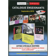 Classiques et contemporains : catalogue enseignants. Septembre 2010