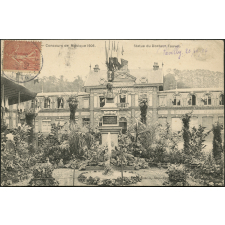 Pavilly : Concours de Musique 1906 - Statue du Docteur Fauvel
