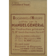 Documents de Géographie, 3e série : civilisation et travail