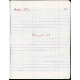 Cahier de français 2