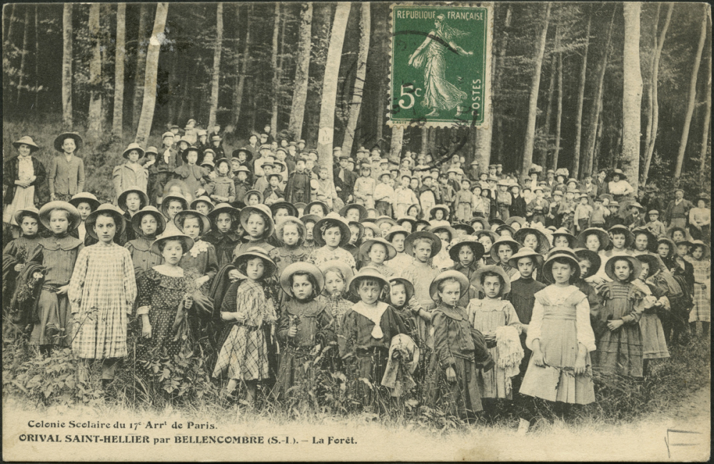 Colonie Scolaire du 17e Arrondissement de Paris, Orival-St-Hellier par Bellencombre : La Forêt