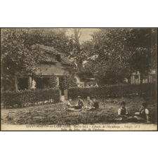 Saint-Martin-en-Campagne : Colonie de l'Ermitage - Salle de Jeux vue de l'herbage