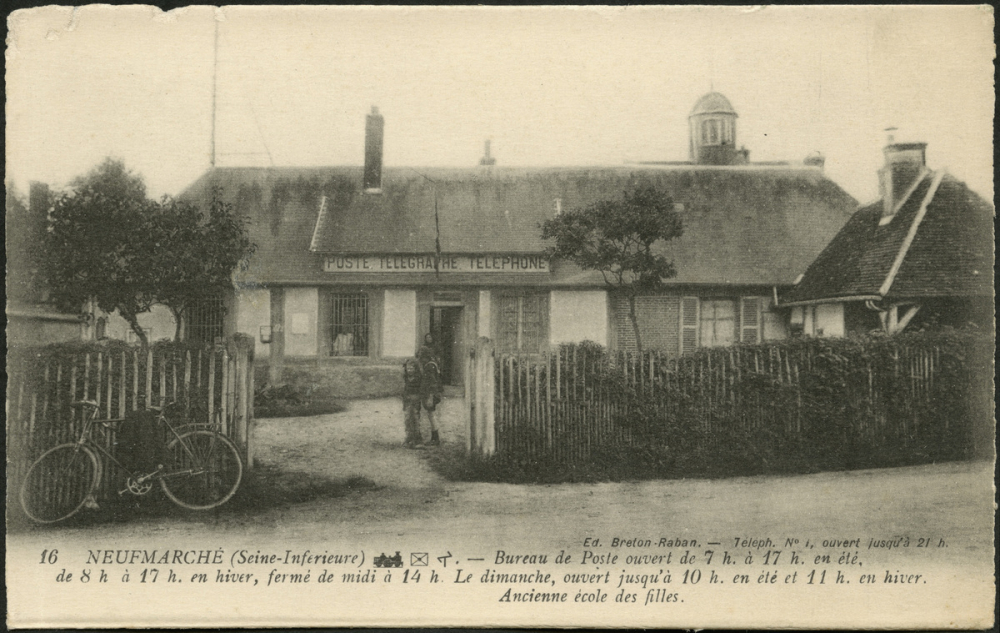 Neufmarché : Bureau de Poste - Ancienne école des filles