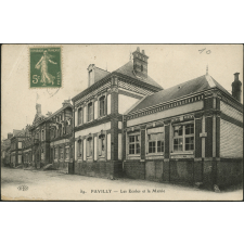 Pavilly : Les Ecoles et la Mairie
