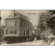 Ouville-L'Abbaye : Mairie et Ecoles