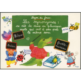 Leçon du jour : les synonymes
