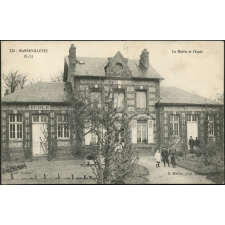 Mannevillette : La Mairie et l'Ecole
