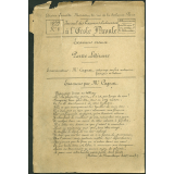 Journal des examens d'admission à l'Ecole Navale. Examens oraux : partie littéraire. 1899 n°1 