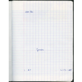 Cahier de géométrie