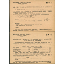Fiches de documentation rurale - Cote H : Génie rural