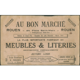 Buvard : Au bon marché