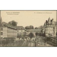 Château de Mesnières, Institution St-Joseph : Le Château et le Pensionnat