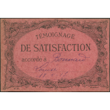 Témoignage de satisfaction accordé à Bonnard Louise 18-5-17