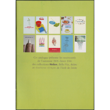 Catalogue Médium, Belles Vies, Théâtre et Classiques abrégés automne 2005 hiver 2006