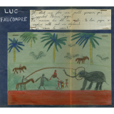 Luc Faucompré raconte l'histoire de Boun'Zapa et l'éléphant Lu