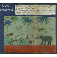Luc Faucompré raconte l'histoire de Boun'Zapa et l'éléphant Lu