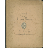 Recueil de la Ligue Poétique. Tome 2nd
 