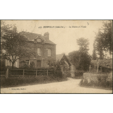 Eurville : La Mairie et l'Ecole