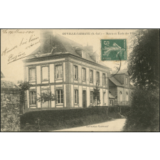 Ouville-L'Abbaye : Mairie et Ecole des Filles