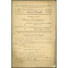 Journal des examens d'admission à l'Ecole Navale. Examens oraux : partie scientifique. 1899 n°2