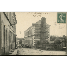 Octeville-sur-Mer : La Mairie et l'Ecole