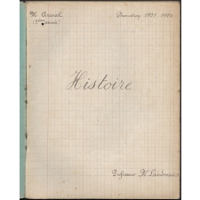 Cahier d'histoire