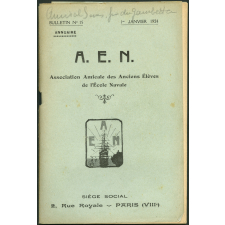A.E.N Association amicale des anciens élèves de l'Ecole Navale