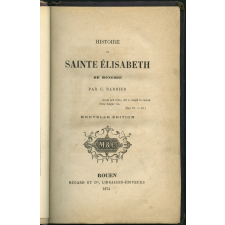 Histoire de Sainte Élisabeth de Hongrie