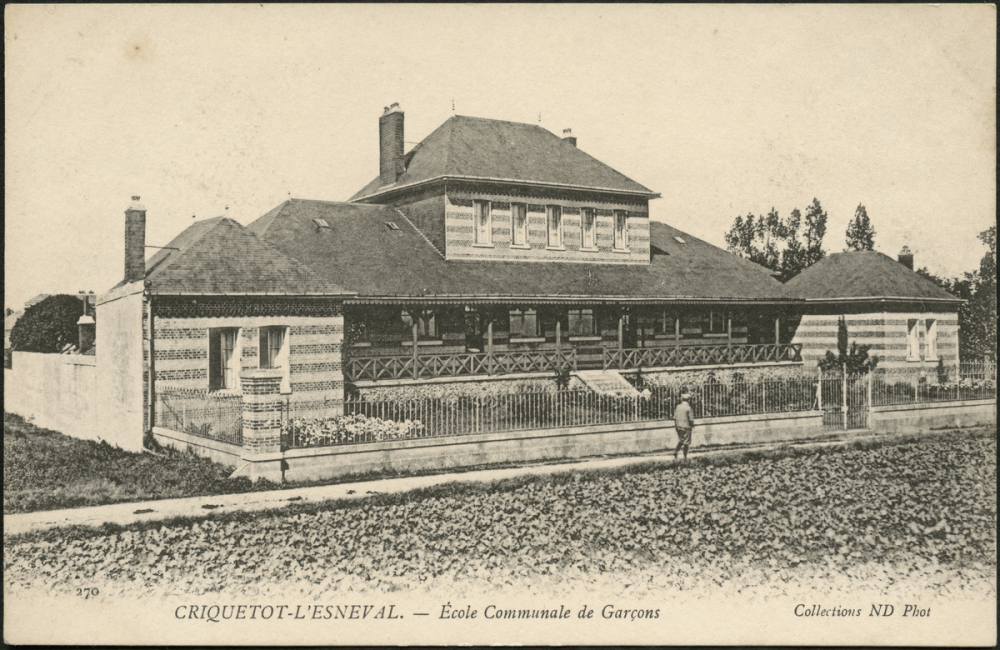 Criquetot-L'Esneval : Ecole Communale de Garçons