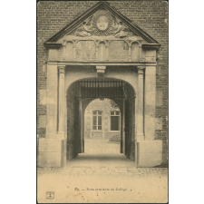 Eu : Porte intérieure du Collège