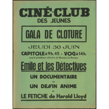 Ciné-Club des jeunes : gala de clôture