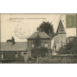 Benesville : La Mairie, l'Ecole et l'Eglise