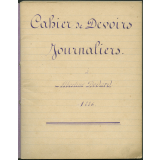 Cahier de devoirs journaliers