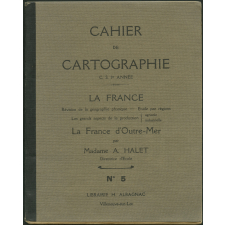 Cahier de cartographie: cours supérieur Ier année