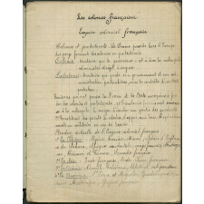 Cahier de géographie