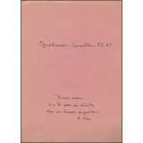 Questionnaire : enquête sociologique et sondage d'opinion (population scolaire du Lycée Corneille de Rouen) 1982-1983